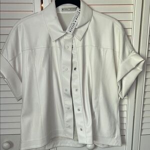 Alice + Olivia White Women's Top